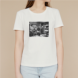His Girl Friday The World Is Our Story His Girl Friday T-Shirts