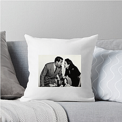 His Girl Friday Walter Burns And Hildy Johnson His Girl Friday Pillows Cover