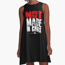 Hodgetwins Not Made in China A Line Dress