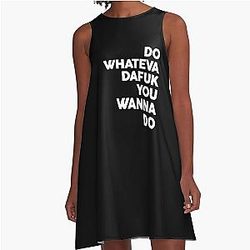 Hodgetwins Quotes A Line Dress