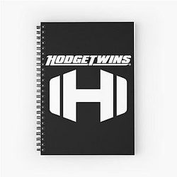 Hodgetwins Merch Hodge Twin Logo Spiral Notebook
