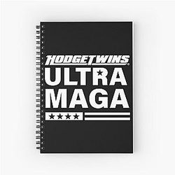 Hodgetwins Merch Hodge Twin Ultra Maga Spiral Notebook