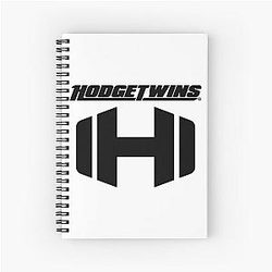 Hodgetwins Merchandise Hodge Twins Logo Spiral Notebook