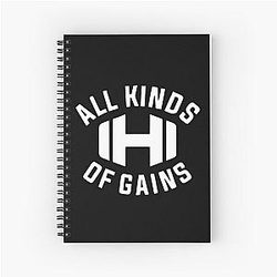 Hodgetwins YouTube Spiral Notebook