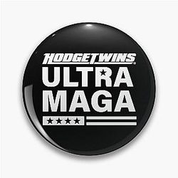 Hodgetwins Merch Ultra MAGA Pin