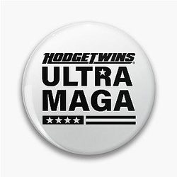 Hodgetwins Merch Ultra Maga Pin