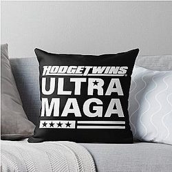 Hodgetwins Merch Hodge Twins Ultra-Maga Throw Pillow