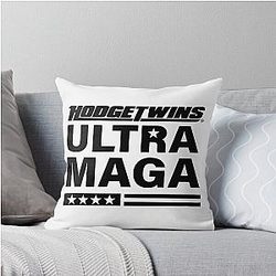 Hodgetwins Merch Ultra Maga Throw Pillow
