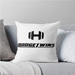 Hodgetwins Deadlift Logo Throw Pillow