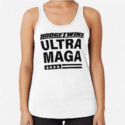 Hodgetwins Merch Hodge Twin's Ultra Maga Racerback Tank Top