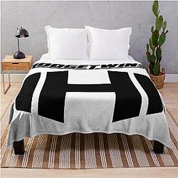 Hodgetwins Merch Hooded Logo Throw Blanket