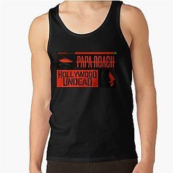 papa hollywood roach undead tour 2020 europe cahpeko Tank Top RB1412
