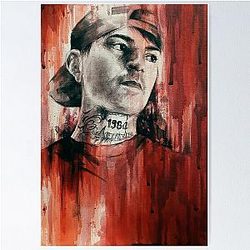 JDog of Hollywood Undead Painting PanicGraphics Poster RB1412