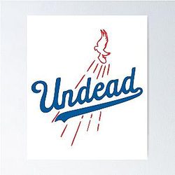 Word Hollywood Granade Undead Poster RB1412