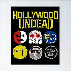 Hollywood Mask Undead Poster RB1412