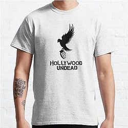 Single Hollywood Bird With Undead Granade Classic TShirt RB1412