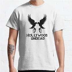 Dual Hollywood Bird Granade Undead Classic TShirt RB1412