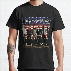 Hollywood Undead desperate measures Classic TShirt RB1412