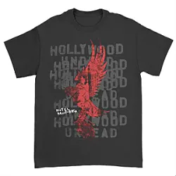 Dove & Grenade Stacked Logo DTNK2805 Hollywood Undead T-Shirt
