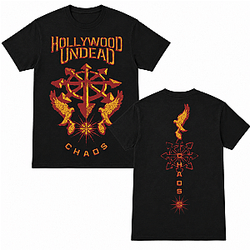 Chaos Symbol Band Tee LA 0906 Hollywood Undead T-Shirt