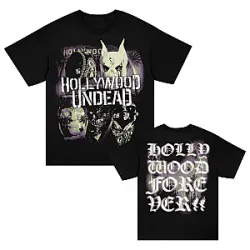 Masks Graphic Band Tee LA 0906 Hollywood Undead T-Shirt