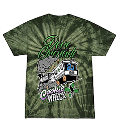 Graphic Train Illustration Tee LA 1206 Hollywood Undead T-Shirt