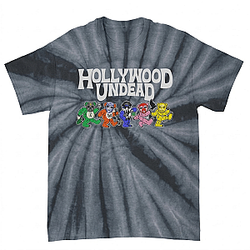 Colorful Mascot Tie-Dye Tee LA 1206 Hollywood Undead T-Shirt