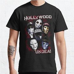 Top hollywood undead Classic TShirt RB1412