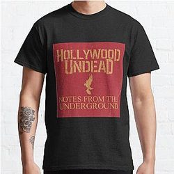Hollywood Undead notes from the underground Classic TShirt RB1412