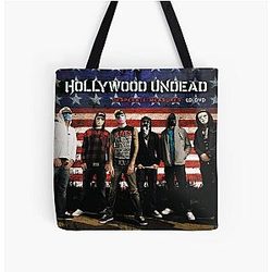 Hollywood Undead desperate measures All Over Print Tote Bag RB1412