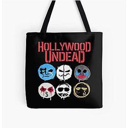 Mask Hollywood Six Undead All Over Print Tote Bag RB1412