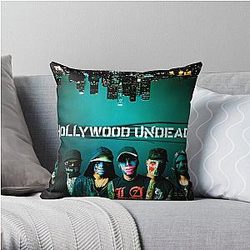 Hollywood Undead swan songs Throw Pillow RB1412