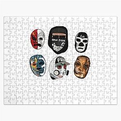 Hollywood undead masks Jigsaw Puzzle RB1412