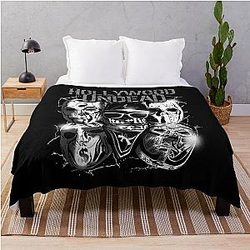 Hollywood Undead  Official Merchandise  Metal Masks Throw Blanket RB1412