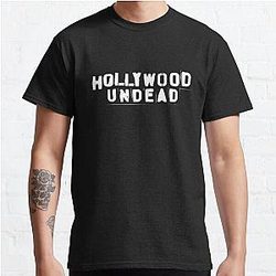 Hollywood Undead Merch Hollywood Undead Logo Classic TShirt RB1412