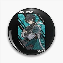 Dan Heng - Não. Honkai Star Rail V. 1 pino branco ver