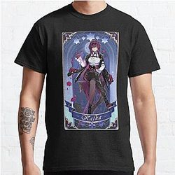 Kafka Apocalipsis Tarjeta Honkai Star Rail Camiseta clásica