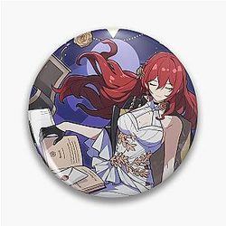 Cartão de Revelação Himeko Honkai Star Rail Pin