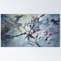 Jingliu, Jing Yuan, Imbibitor Lunae, Honkai: Star Rail Poster Poster