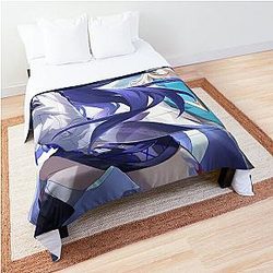Acheron e Aventurine - Honkai: Star Rail Comforter