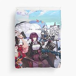 スパークル、カフカ、ルアンメイ&ハンヤ、 Honkai Star Rail 羽毛布団カバー