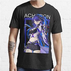 Acheron honkai star rail Camisa honkai star rail Caixa autocolante Acheron Star Rail Essential T-Shirt