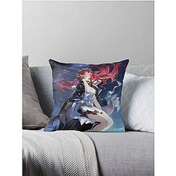 Night on the Milky Way • Himeko • Honkai Star Rail Light Cone Throw Pillow