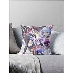 Robin and Boothill - Honkai: Star Rail Throw Pillow