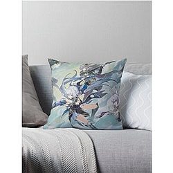 Jingliu, Jing Yuan, Imbibitor Lunae, Honkai: Star Rail Poster Throw Pillow