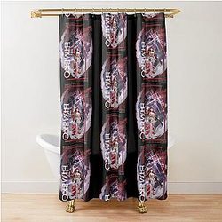 Honkai Star Rail - Himeko - Character Portrait Shower Curtain