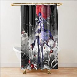 Acheron - Honkai: Star Rail Shower Curtain