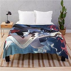 Night on the Milky Way • Himeko • Honkai Star Rail Light Cone Throw Blanket