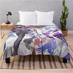 Robin y Boothill - Honkai: Star Rail Lanzar Blanket