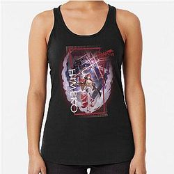 Honkai Star Rail - Himeko - Character Portrait Racerback Tank Top